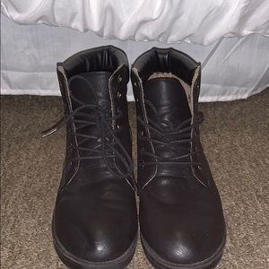 Papaya black booties